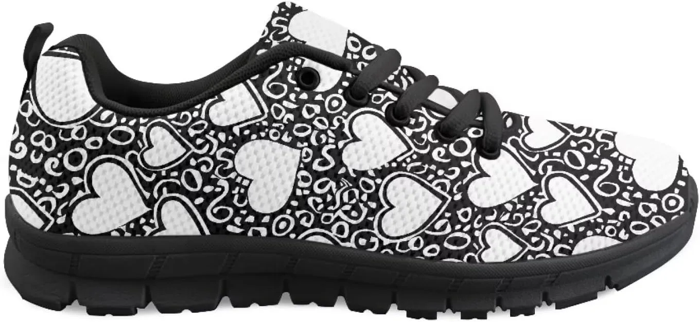 Shoes Women Cozy Low Cut Lace-Up Tennis Athletic Sneakers Breathable Workout Lightweight Outdoor Exercise Walking Shoes for Ladies US 5-12