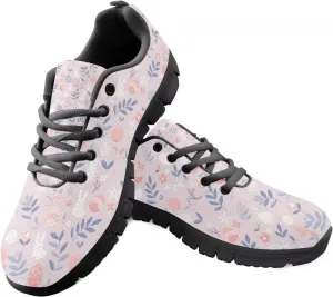 Sneakers Women Comfortable Non-Slip Breathable Lace Up Road Running Shoes for Women Tennis Workout Holiday Sneakers US 5-12