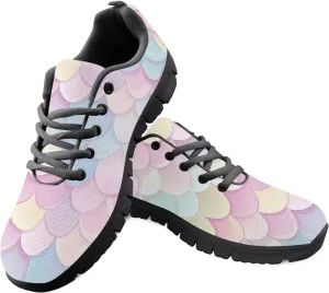 Sneakers Women Comfortable Non-Slip Tennis Hiking Shoes for Women Breathable Lace Up Workout Holiday Running Sneakers US 5-12
