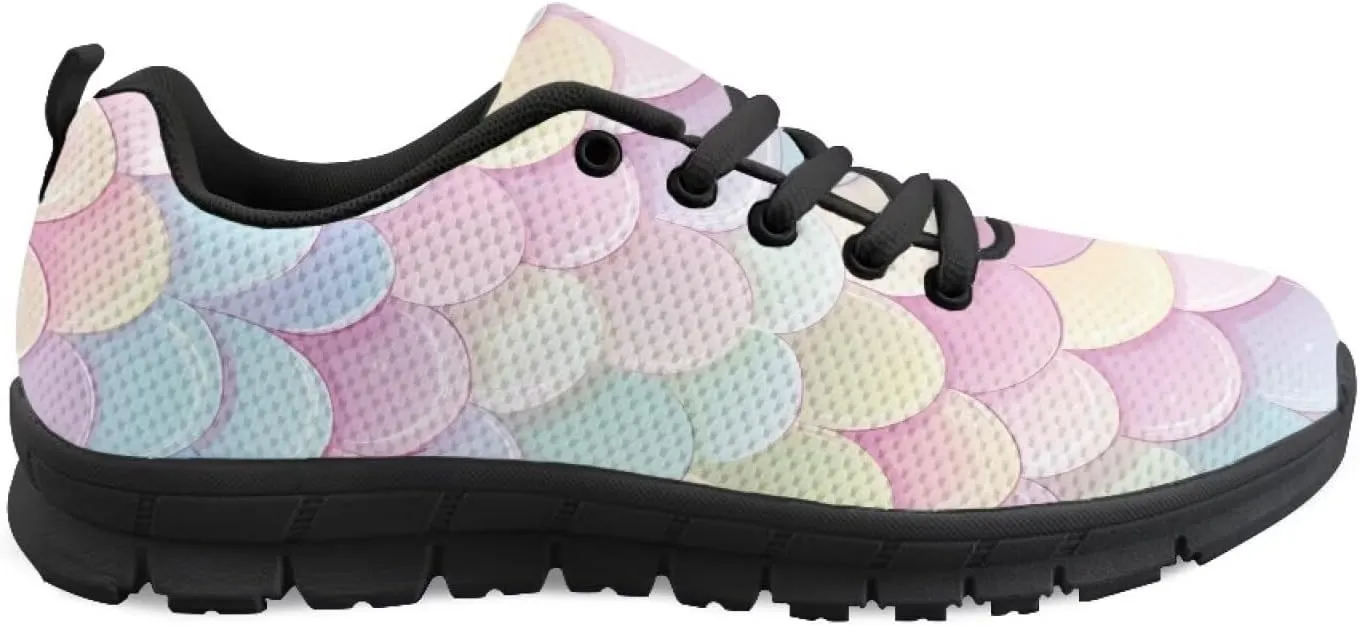 Sneakers Women Comfortable Non-Slip Tennis Hiking Shoes for Women Breathable Lace Up Workout Holiday Running Sneakers US 5-12