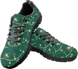 Sneakers Women Print Shoes Flat Comfortable Lace Up Low-Top Running Workout Shoes Women Anti-Slip Sport Outdoor Hiking Sneakers Ladies US 5-12