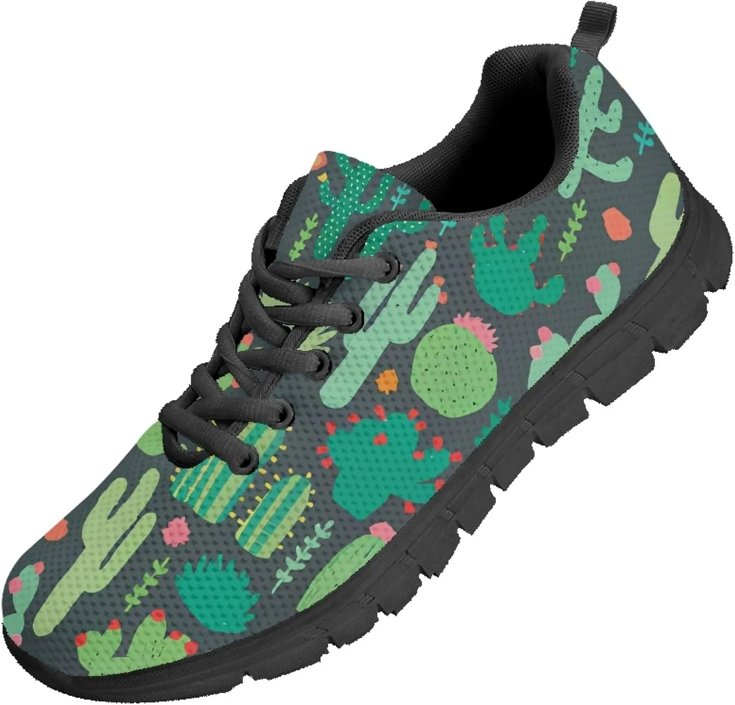 Sports Tennis Sneakers for Womens Running Causal Shoes Teens Girls Outdoor Travel Walking Low Heel Lace up Breathable Lightweight