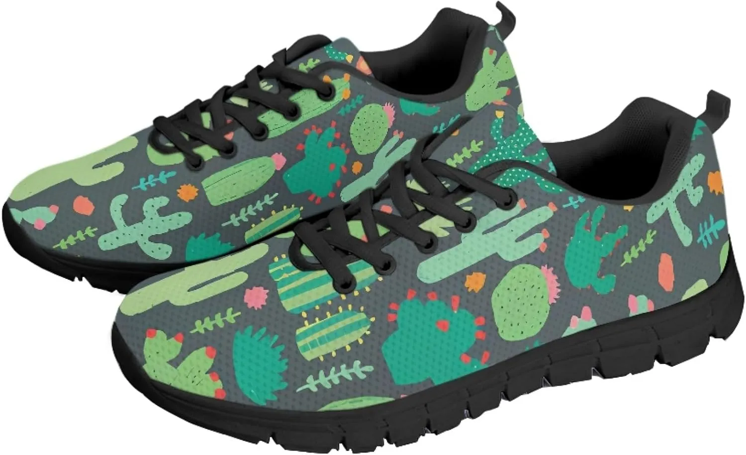 Sports Tennis Sneakers for Womens Running Causal Shoes Teens Girls Outdoor Travel Walking Low Heel Lace up Breathable Lightweight