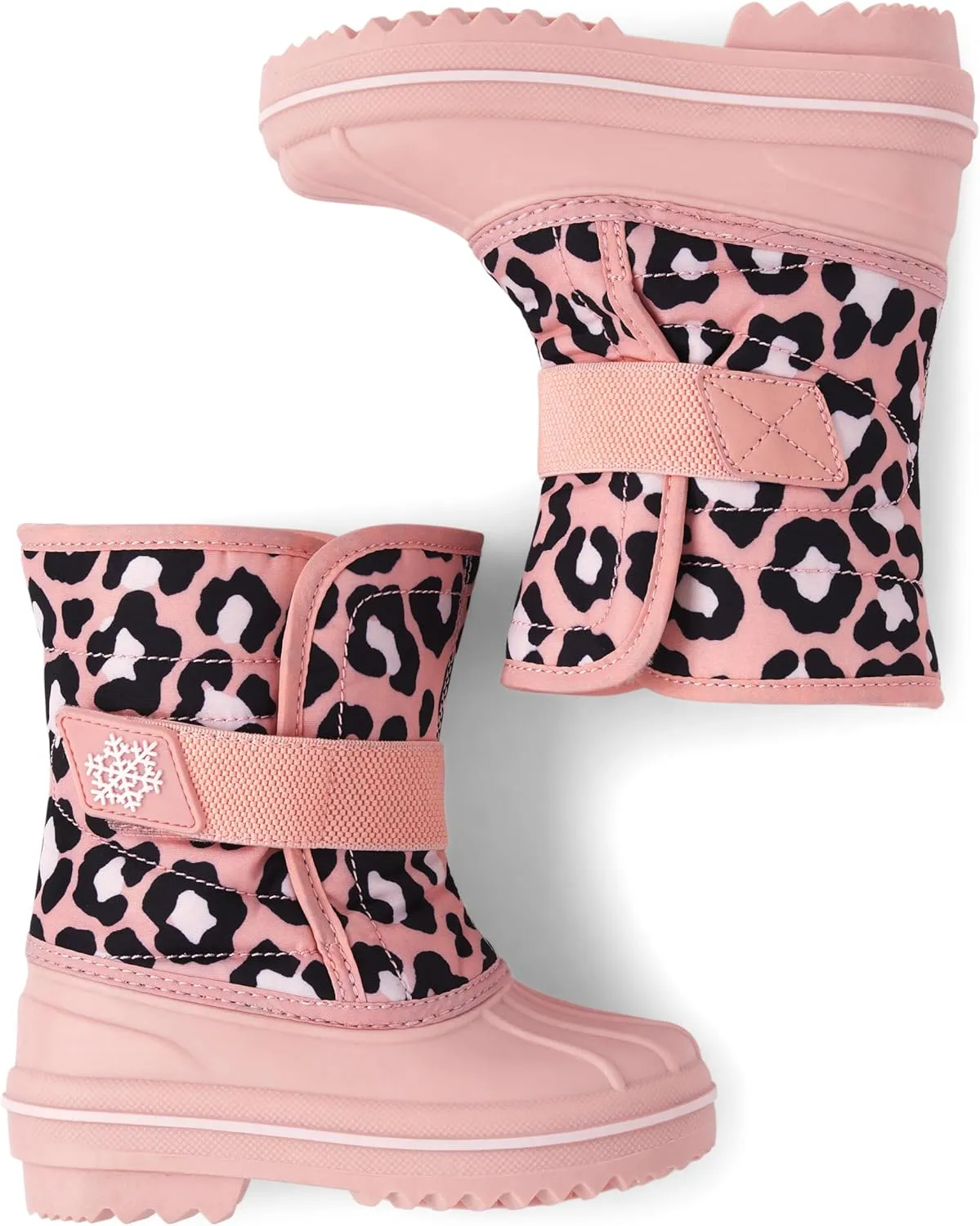 The Children's Place Unisex-Child and Toddler Faux Fur Trim Winter Snow Boots