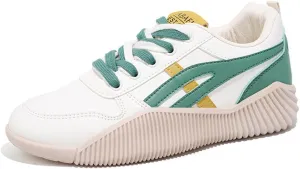 Vintage Sneakers for Women Orthopedic Milan Sneakers Womens, Arch Support Casual Platform Lightweight Breathable Shoes for Gym Tennis Running