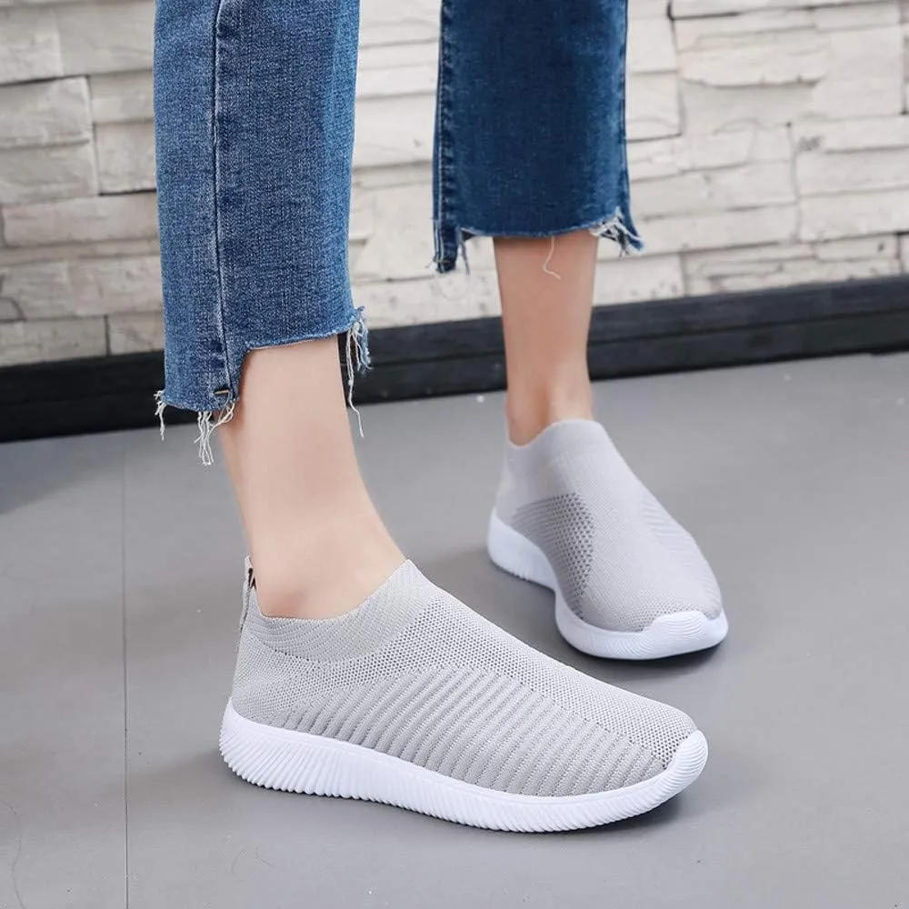 Walking Shoes Women Casual Sock Sneakers Comfy Breathable Slip on Sneakers Lightweight Casual Sports Work Shoes