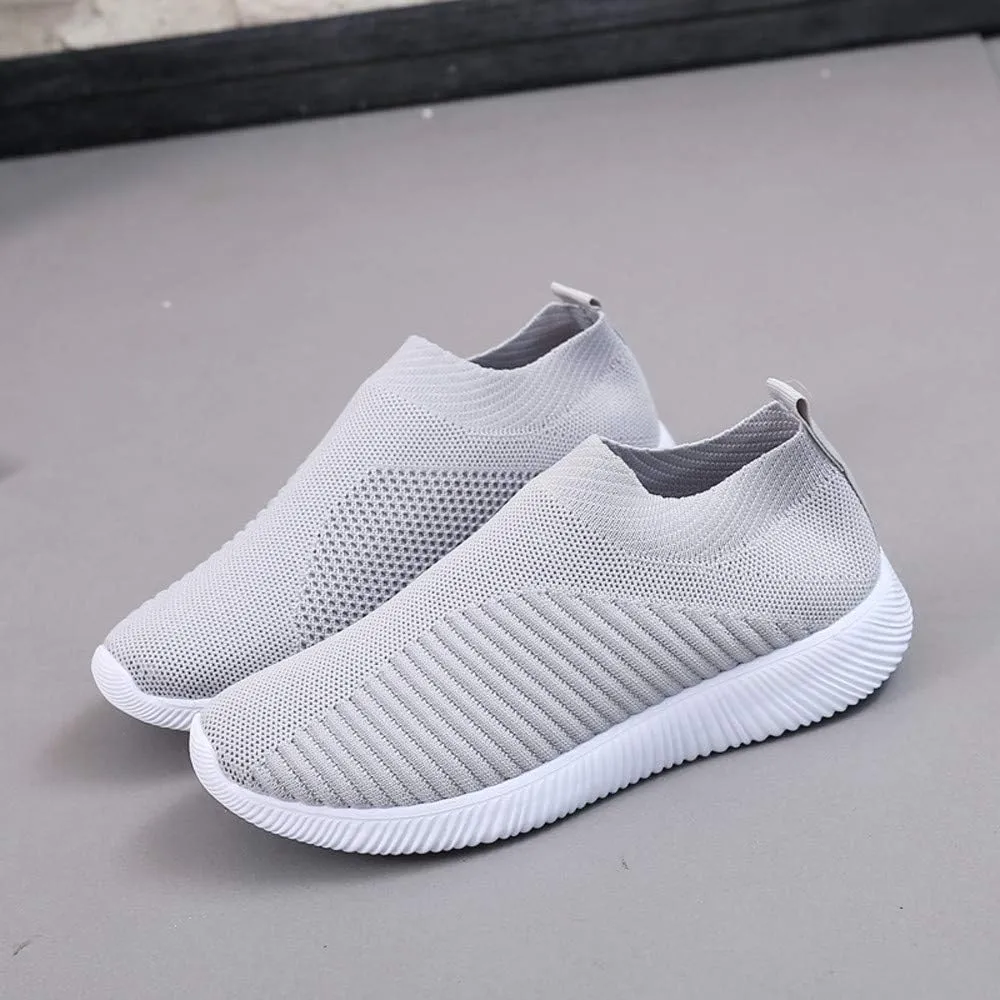 Walking Shoes Women Casual Sock Sneakers Comfy Breathable Slip on Sneakers Lightweight Casual Sports Work Shoes