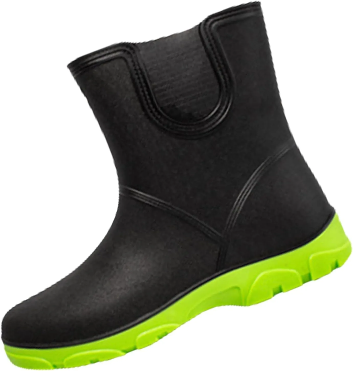 Waterproof Non-Slip Rain Boots for Outdoor Trendy Rain Boots for Women and Men with Anti-Slip Sole