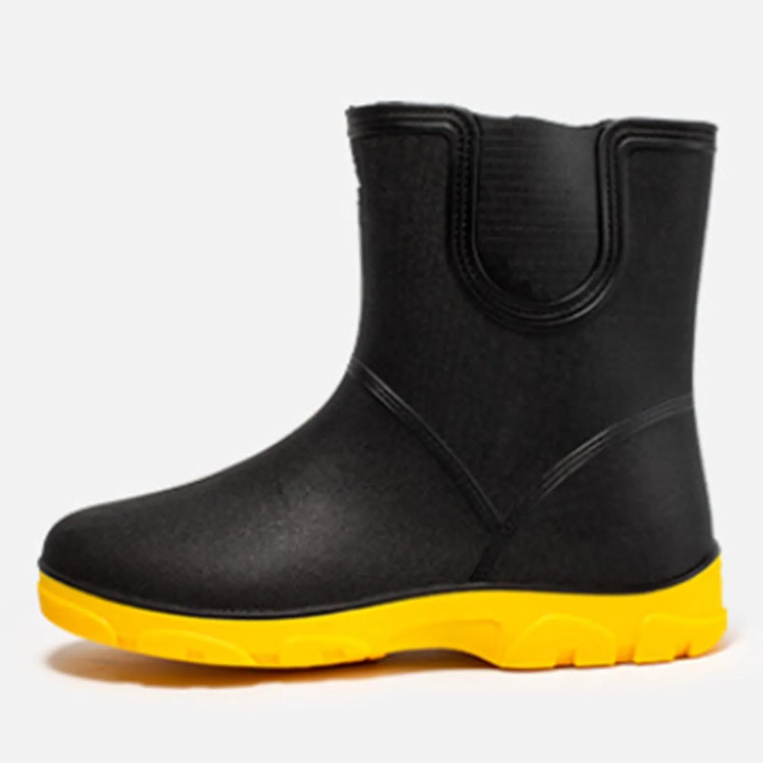 Waterproof Non-Slip Rain Boots for Outdoor Trendy Rain Boots for Women and Men with Anti-Slip Sole
