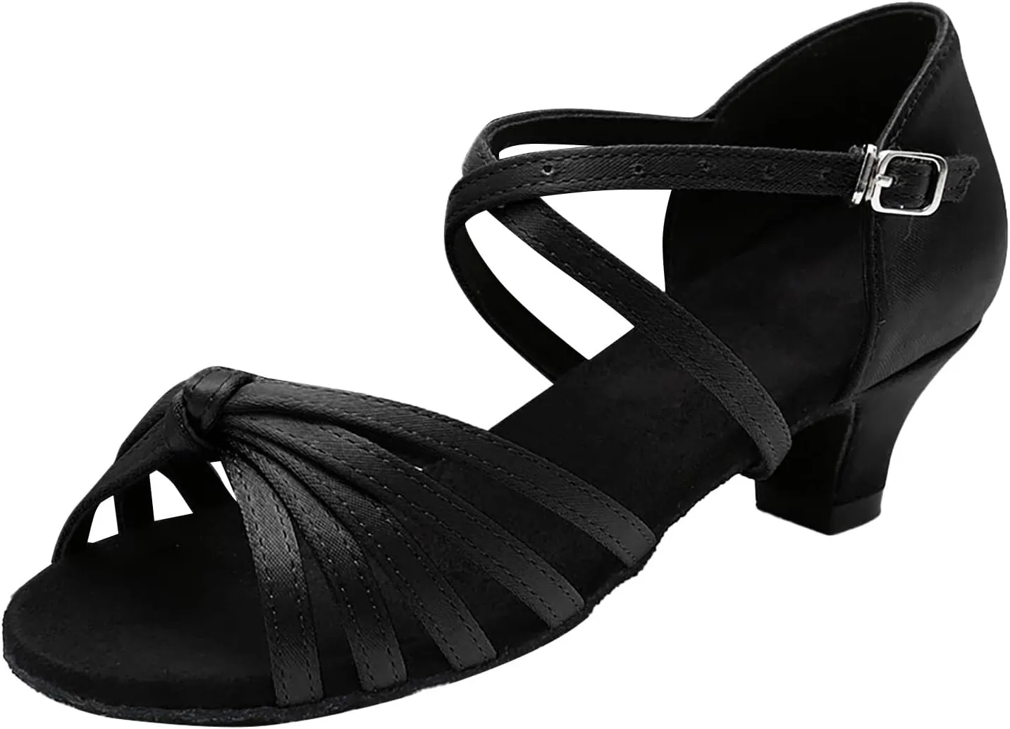 Women's Fashionable Soft Sole Comfortable Non Slip Latin Dance Shoes Shoes Women Low Heels, 6.5