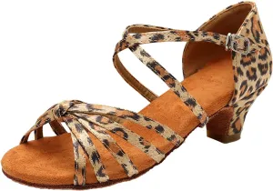 Women's Fashionable Soft Sole Comfortable Non Slip Latin Dance Shoes Shoes Women Low Heels, 6.5