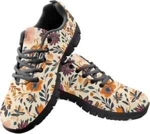 Womens Running Shoes Trainer Sports Causal Travel Sneaker Walking Low Heel Lace up Breathable Flexible Sneaker for Adults Teens