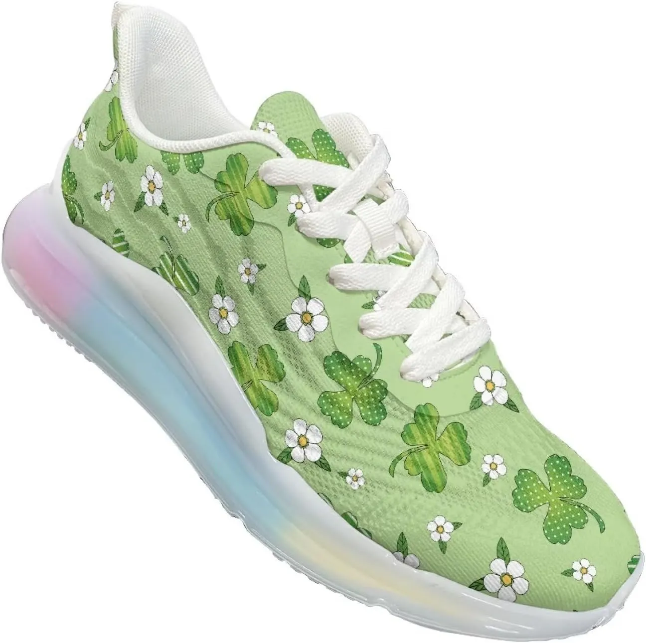 Women's Shoes Breathable Cozy Lightweight Workout Running Sneaker Non-Slip Air Cushion Footwear Walking Shoes Women US 6-11