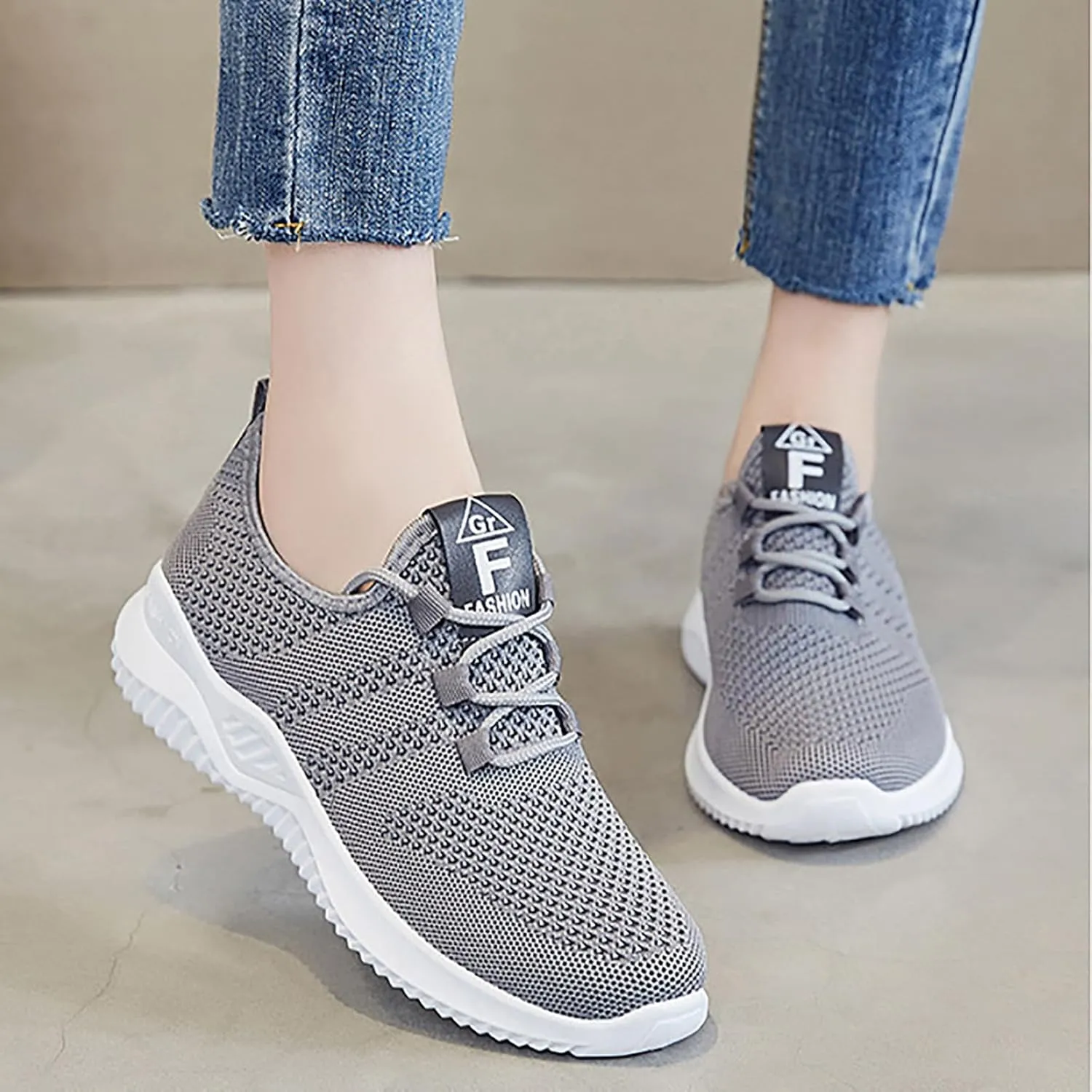 Women's Shoes Running Tennis Sneakers Walking Non Slip On Shoe Gym Sports Fashion Casual Athletic Water Shoes Low