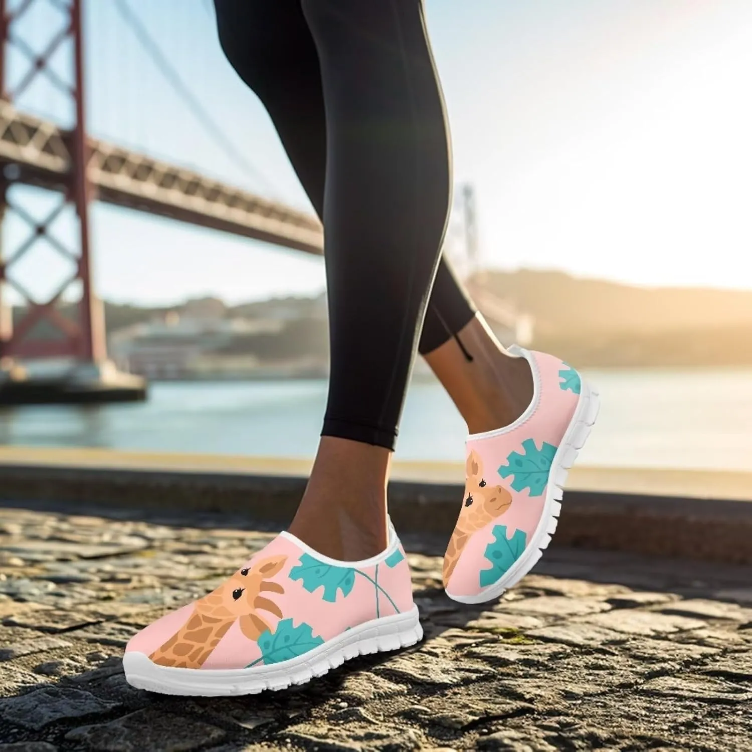 Women's Sneakers Comfy Fashion Soft Comfortable Breathable Yoga Gym Exercise Walking Shoes