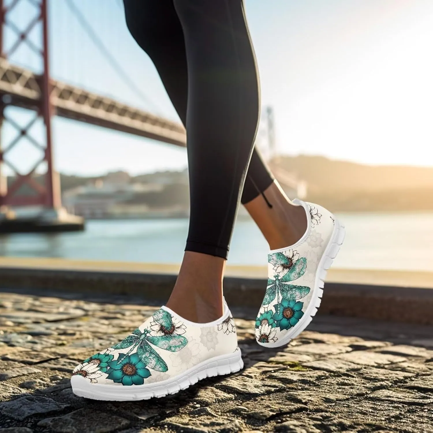 Women's Sneakers Comfy Fashion Soft Comfortable Breathable Yoga Gym Exercise Walking Shoes