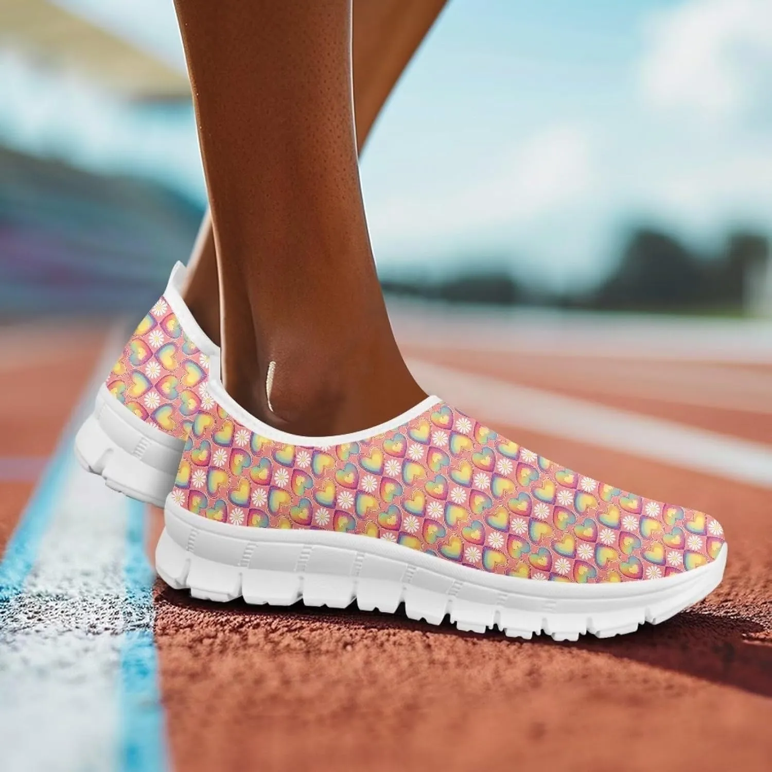 Women's Sneakers Comfy Fashion Soft Comfortable Breathable Yoga Gym Exercise Walking Shoes