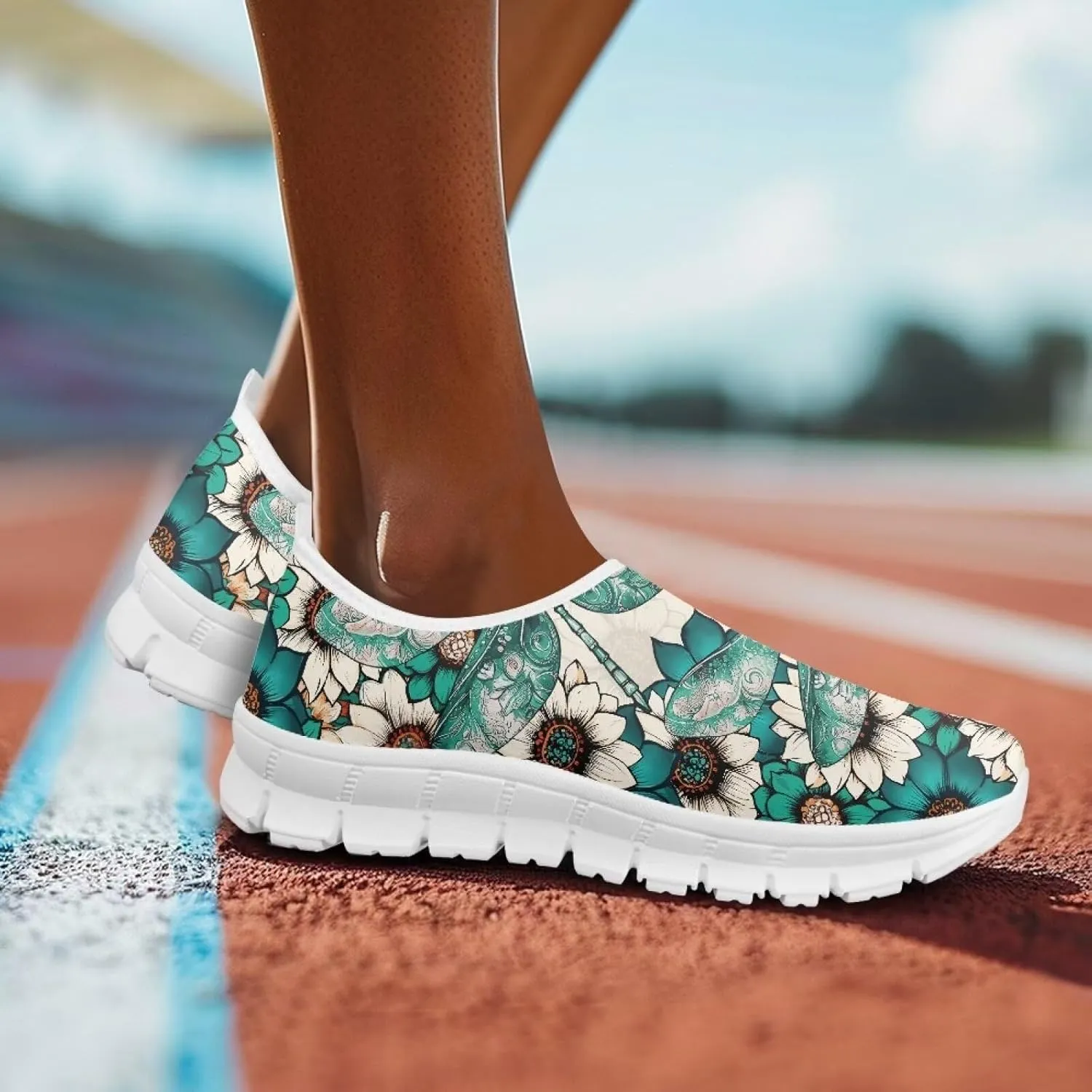 Women's Sneakers Comfy Fashion Soft Comfortable Breathable Yoga Gym Exercise Walking Shoes