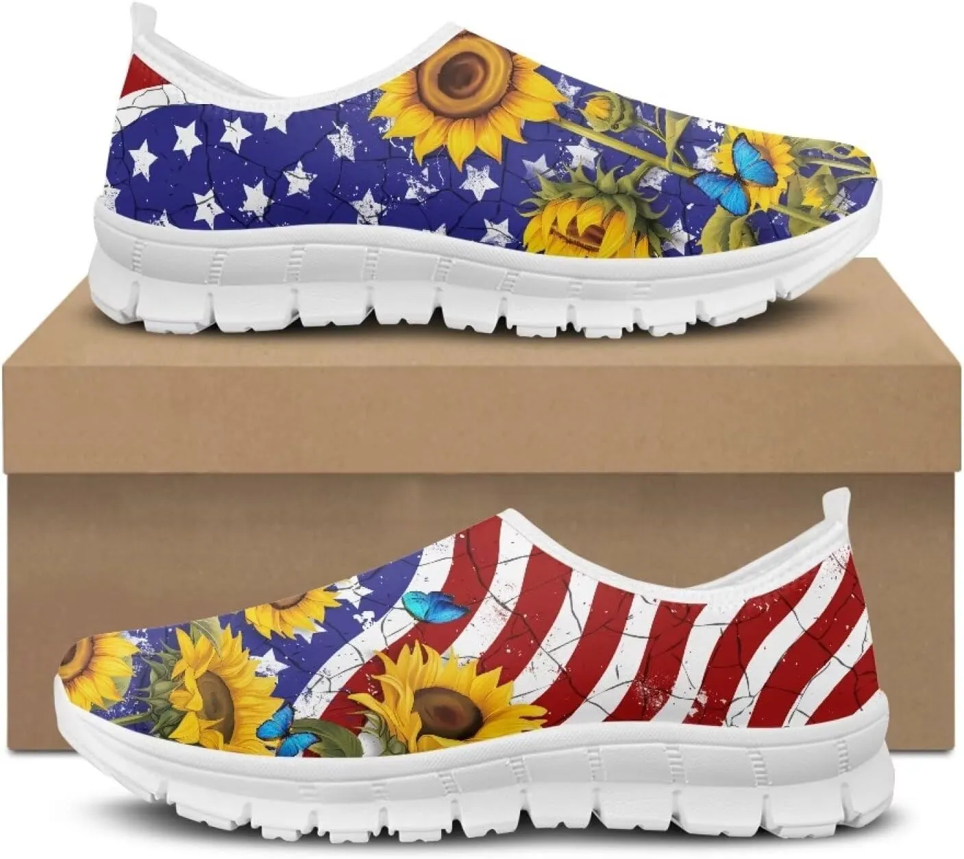 Women's Sneakers Comfy Fashion Soft Comfortable Breathable Yoga Gym Exercise Walking Shoes