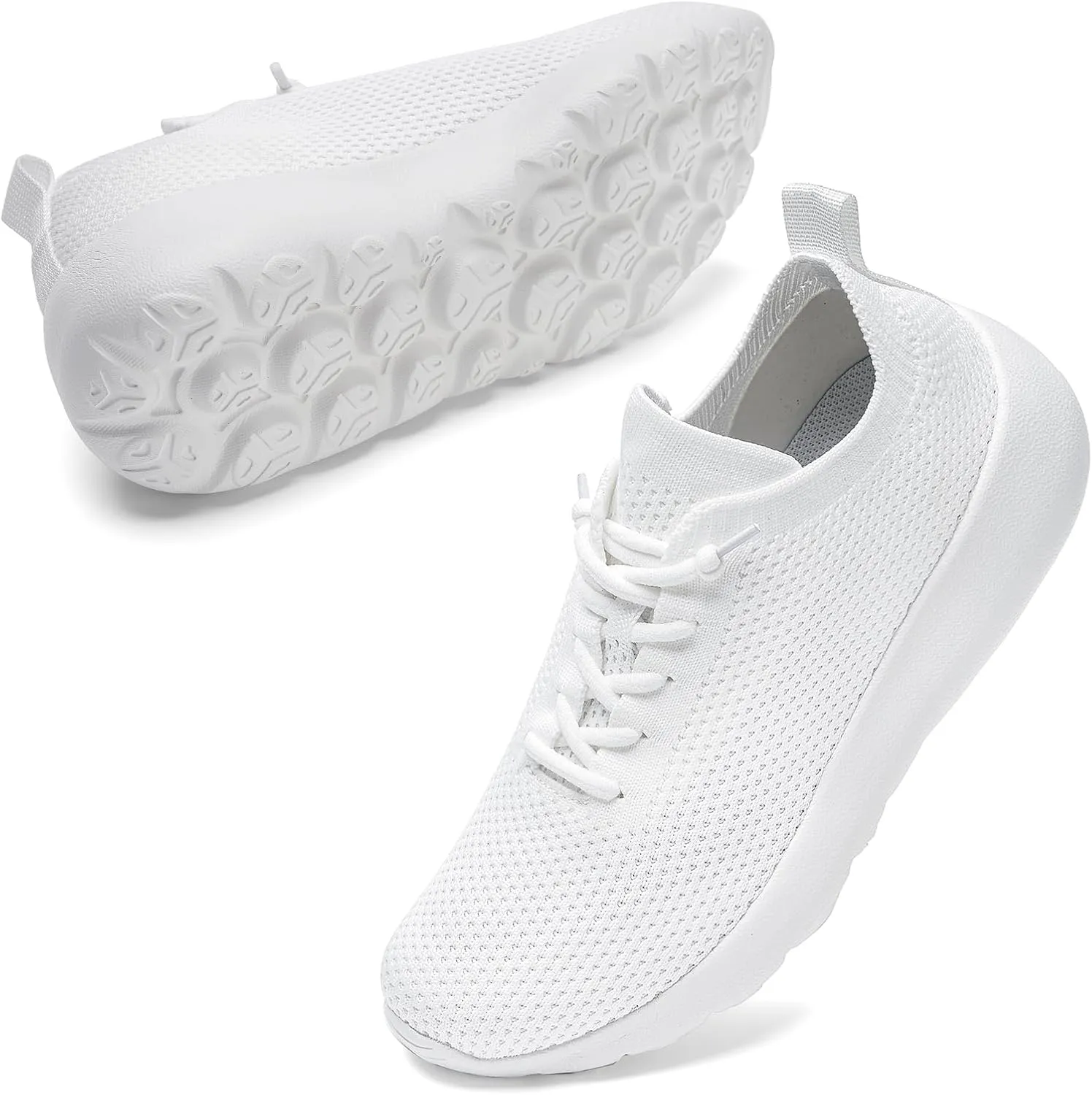 Womens Walking Shoes | Slip On Sneakers for Women |Comfy Tennis Running Shoes | Lightweight and Breathable