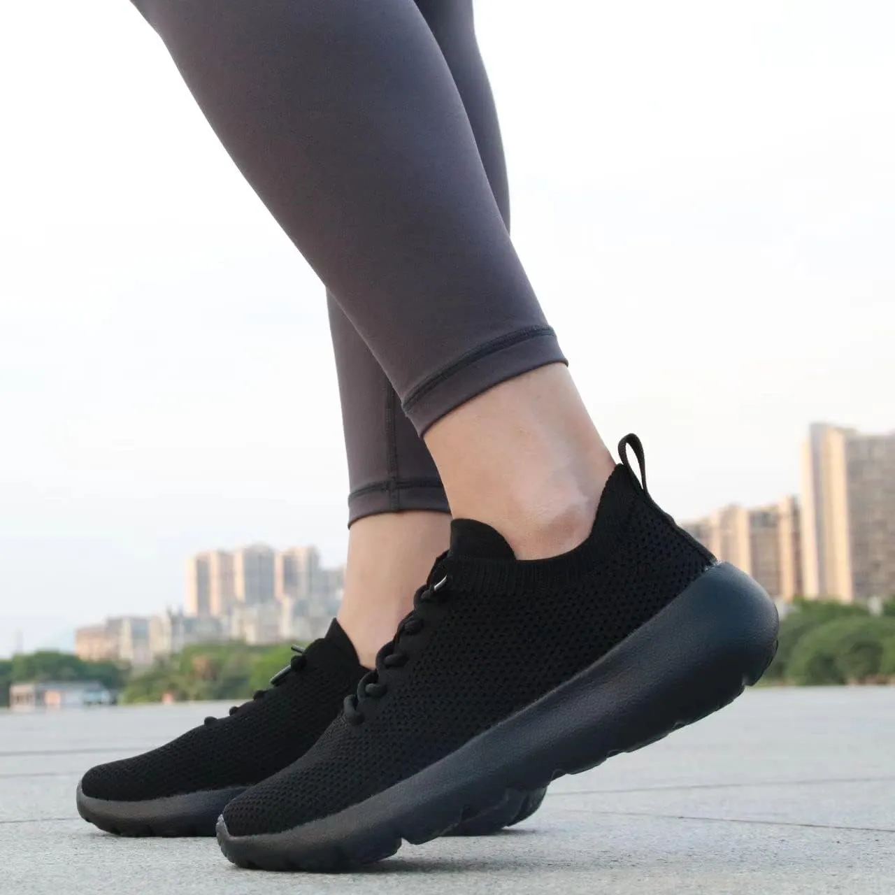 Womens Walking Shoes | Slip On Sneakers for Women |Comfy Tennis Running Shoes | Lightweight and Breathable