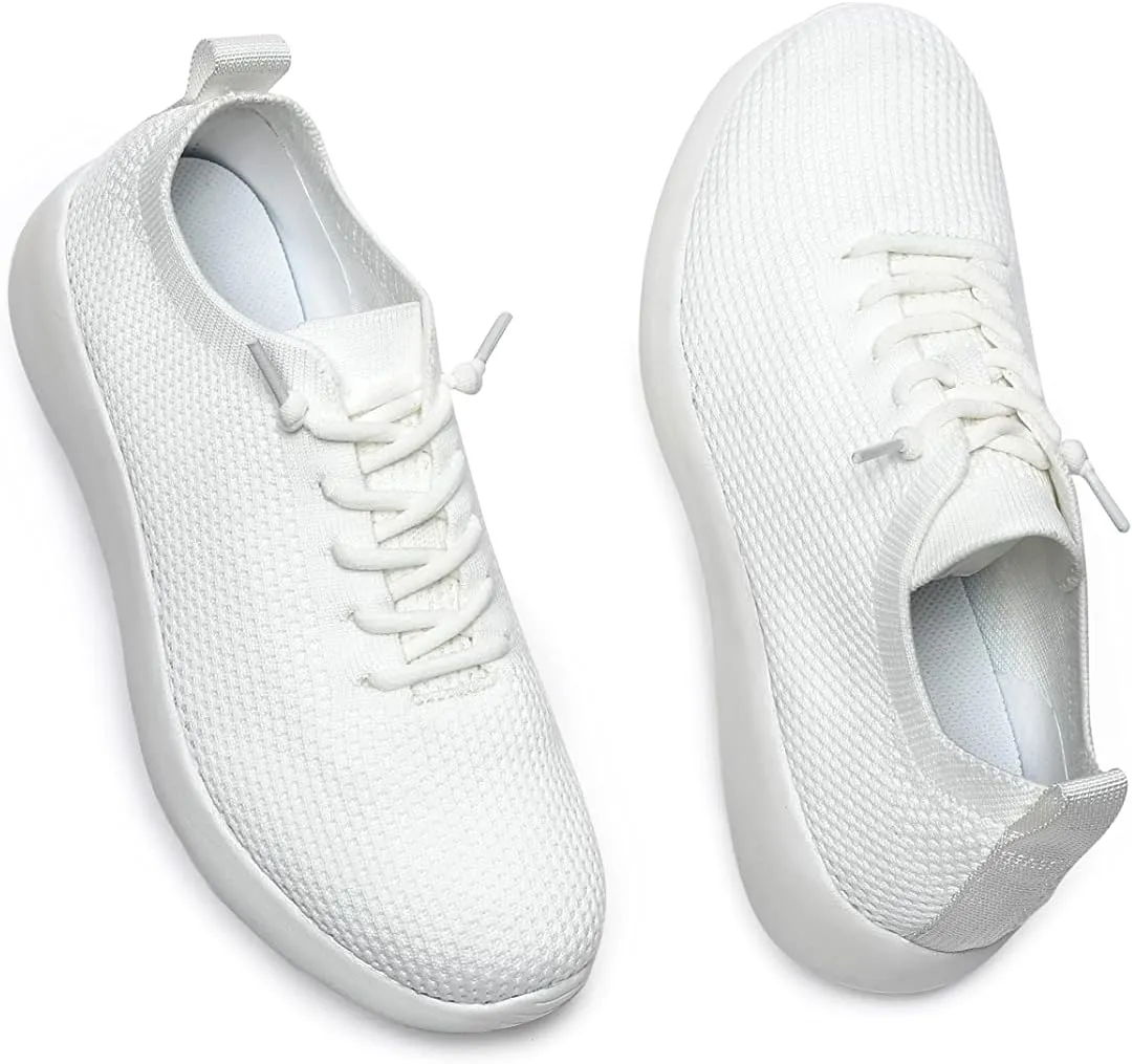 Womens Walking Shoes | Slip On Sneakers for Women |Comfy Tennis Running Shoes | Lightweight and Breathable