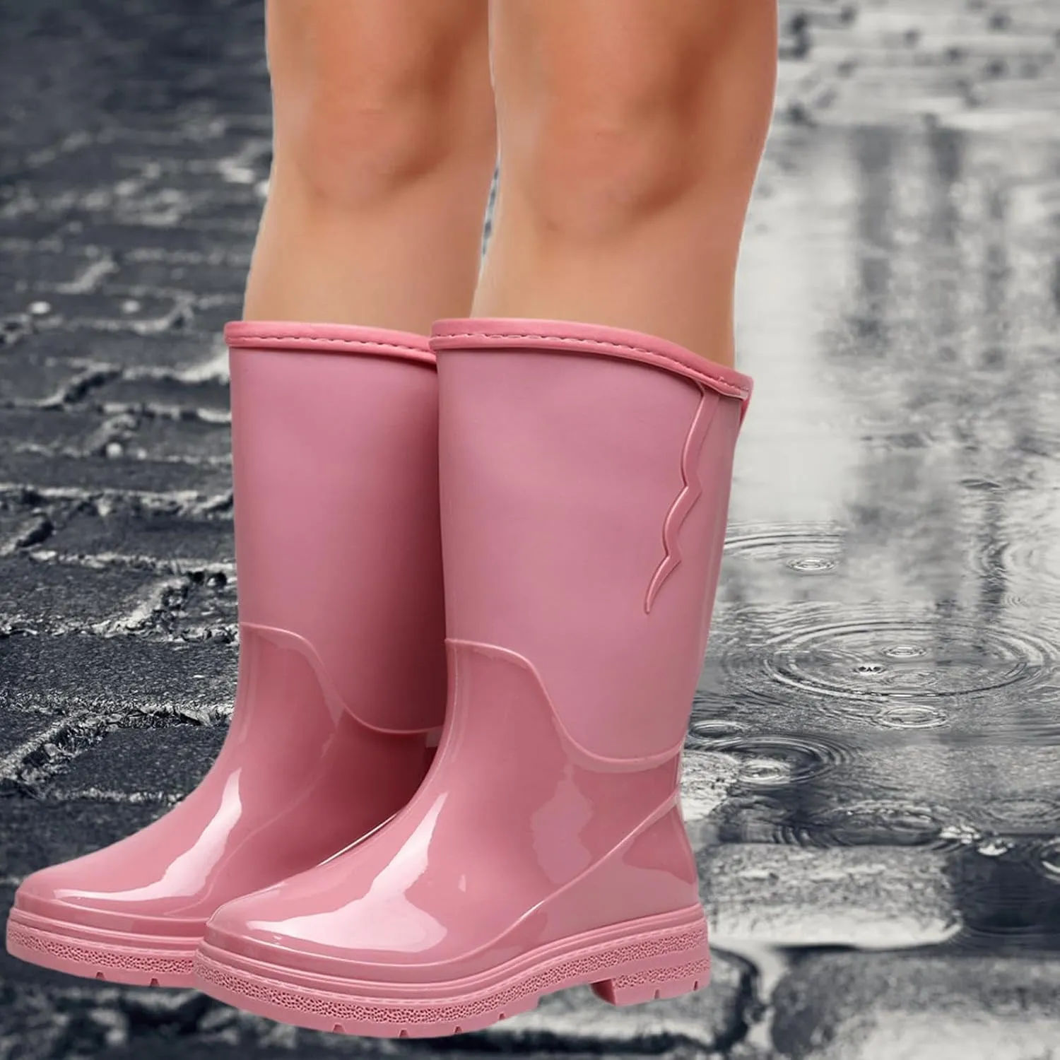 Women's Waterproof Rain Boots for Outdoor Exploration