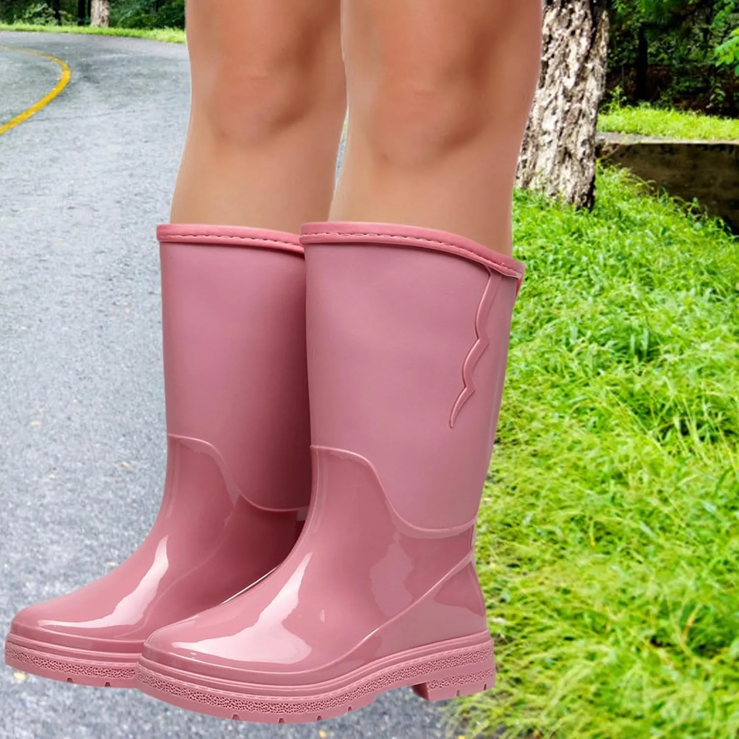 Women's Waterproof Rain Boots for Outdoor Exploration