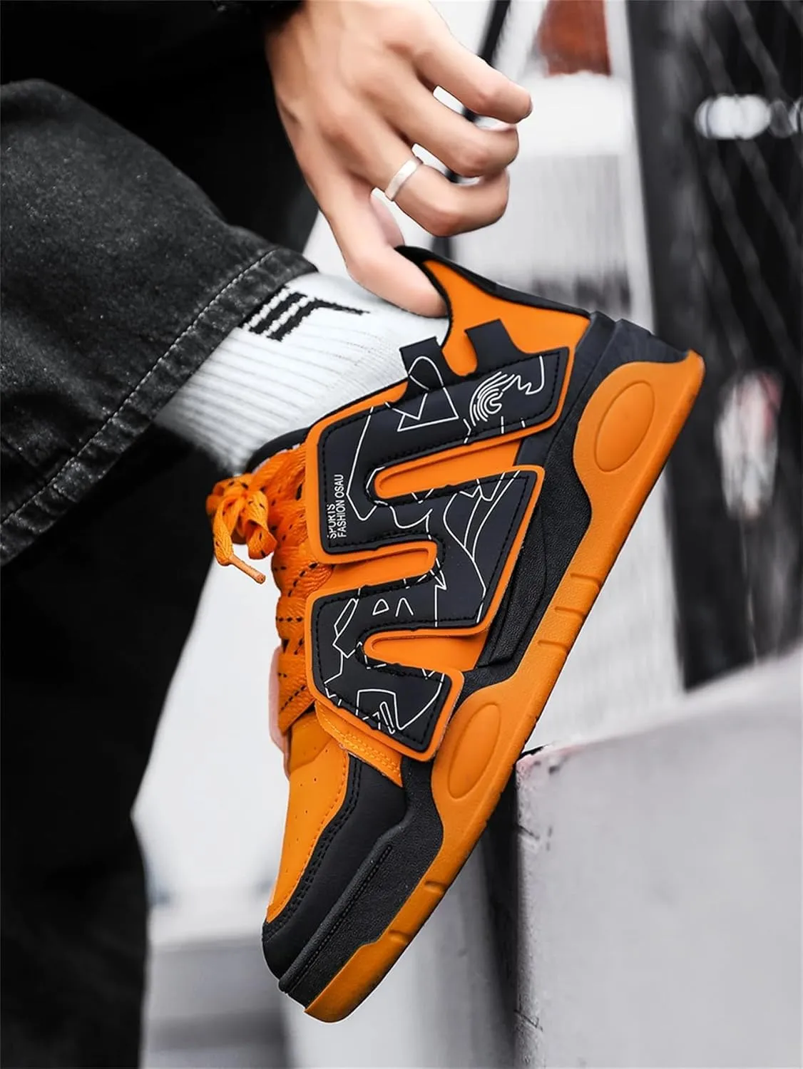 Women's Y2K Color Block Sneakers Lightweight Comfortable Running Walking Shoes for School College Daily Wear Stylish Trainers