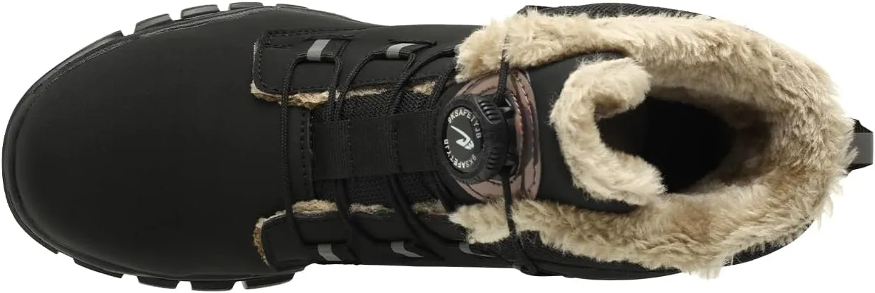 work boots for mensteel toe boots for womenConstruction Site Winter Warm Protective BootsAnti-smash Anti-puncture Work Boots
